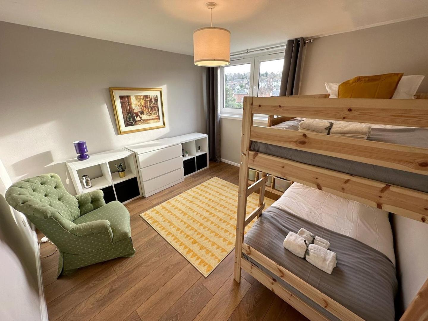 Scandi Style Duplex Sleeps 6 Linlithgow Eksteriør bilde